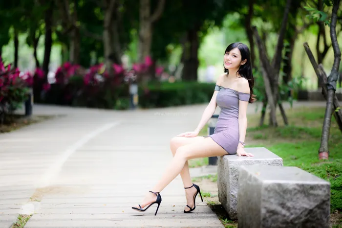 [Mzsock] NO.224 Bao Stockings and High Heels Beautiful Legs Outdoor Shot street photography#[79P]-25