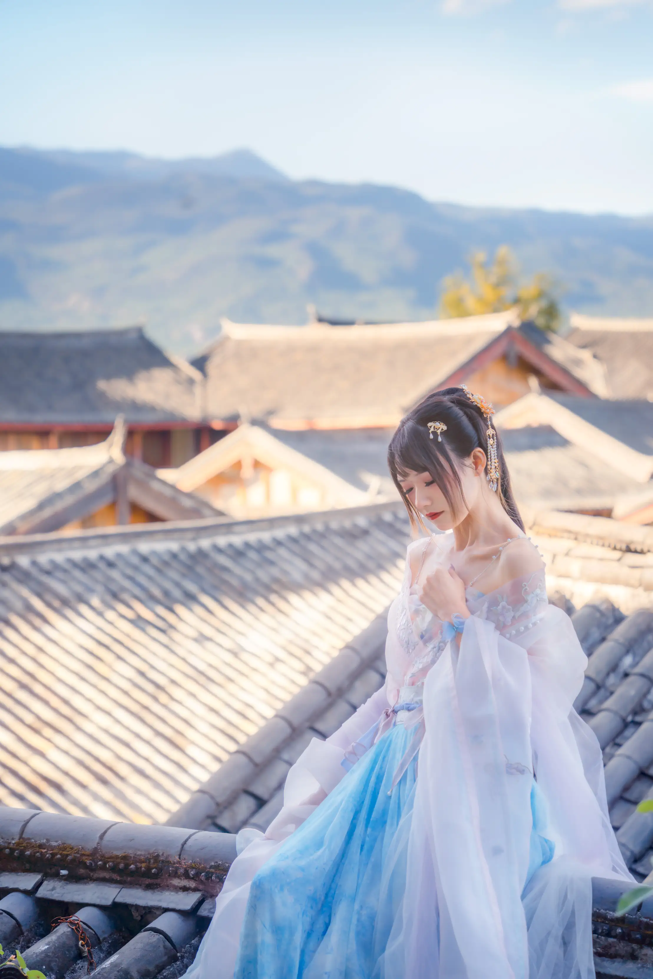 [YITUYU] 2022.05.14 Vol.878 – Lijiang Rooftop Rabbit Zzz won't eat carrots#[23P]-3